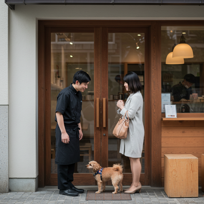 ペット同伴の断り方（飲食店）と例文集